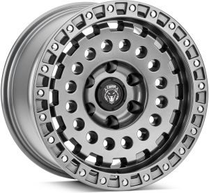 Lynx Trail Gunner Wheel 17x9 with 4.5in Backspace in Gun Metal for 21-26+ Ford Bronco 92615-5121-