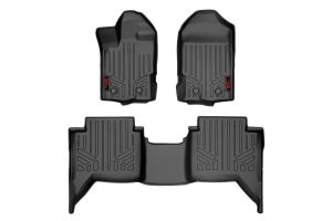 Rough Country Floor Mats FR & RR For 2019-2023 Ford Ranger 2WD/4WD M-51002