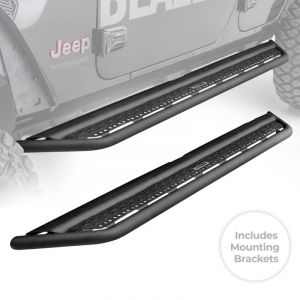 Go Rhino Dominator D6 Steps for 18+ Jeep Wrangler JL Unlimited D64506T