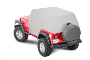 MasterTop Cab Cover with Door Flaps for 92-06 Jeep Wrangler YJ & TJ 11110009