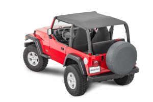 MasterTop Bimini Top Plus for 97-06 Jeep Wrangler TJ 14300TJP-