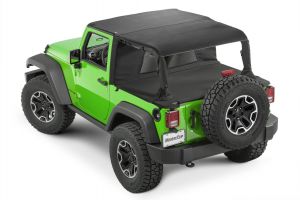 MasterTop Ultimate Summer Combo Tops (MasterTwill Fabric) for 07-18 Jeep Wrangler JK 2-Door 148103JK-