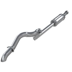 MBRP Inc Pro Series 2.5" T-304 Stainless Single Rear Exhaust System for 18-25 Jeep Wrangler JL S5533304