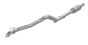 MBRP Inc Installer Series 2.5" Aluminized Single Rear Exhaust System for 20-25 Gladiator JT S5537AL