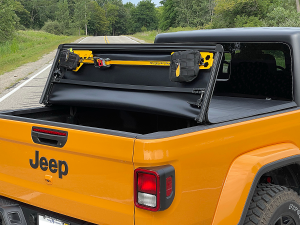CAT Soft, Vinyl, Tri-Fold Tonneau Cover with Rigid Molle Panels for 20-25 Jeep Gladiator JT CTJG195
