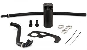 Mishimoto Baffled Oil Catch Can Kit for 18+ Jeep Wrangler JL with 2.0L engine MMBCC-JLH-18CBE