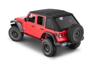MasterTop Fastback Soft Top for 18+ Jeep Wrangler JL Unlimited 15501624-