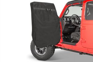 MasterTop Hard Door Storage Bag Pair in MasterTwill Fabric for 76-20+ Jeep Wrangler JL, JK, TJ, YJ, CJ & Gladiator JT 13110024