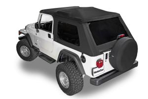 MasterTop SkyMaster Frameless Fastback Soft Top for 04-06 Jeep Wrangler Unlimited LJ 155TLJ-