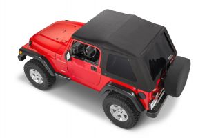 MasterTop SkyMaster Fastback Fabric Only Replacement Soft Top for 97-06 Jeep Wrangler TJ 15701235-