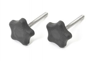 MasterTop Door Surround Knobs for 07-18 Jeep Wrangler JK, JKU 1603100JK-