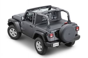 MasterTop Wind Stopper & Tonneau Cover Combo Kit for 18-23 Jeep Wrangler JL 2-Door 14440JL-