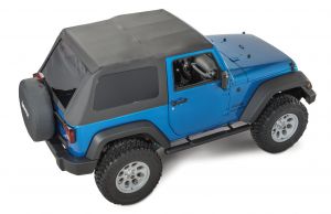 QuadraTop Adventure Top Replacement Fabric Only for 07-18 Jeep Wrangler JK 11113-0435