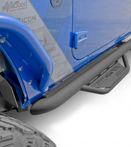 N-FAB Podium Nerf Steps for 07-18 Jeep Wrangler JK 2-Door HPJ0746-TX