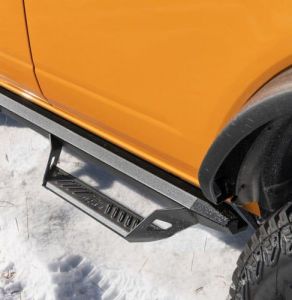 N-Fab Predator PRO New Steps System for 2021+ Ford Bronco 2Dr Bronco in Textured Black PRF2156B-TX