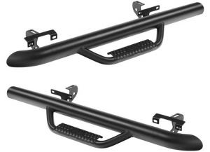 N-FAB 3" Tubular Nerf-Steps for 18+ Jeep Wrangler JL 2-Door J1846-