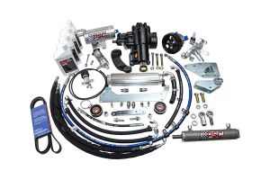 Performance Steering Components Cylinder Assist Steering Kit for OE Axles and Tie Rod for 18+ Jeep Wrangler JL, JLU 2.0L Non-ETorque SK689R20JP1-OE