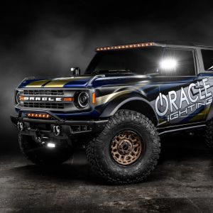 Oracle Lighting Integrated Windshield Roof LED Light Bar System for 21-25 Ford Bronco 5888-023-