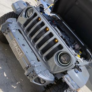 Oracle Lighting Pre-Runner Style LED Grille Light Kit for 2018-23 Jeep Wrangler JL, JLU 5870-