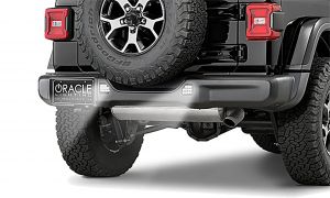 Oracle Lighting Rear Bumper LED Reverse Lights for 18-25 Jeep Wrangler JL 5874-504