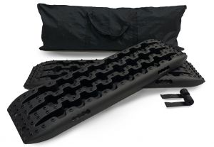 Overland Vehicle Systems Recovery Ramp with Pull Strap and Storage Bag 19169910