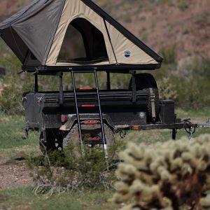 Overland Vehicle Systems Off Road Trailer Military Style With Full Articulating Suspension 70100010