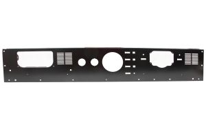 Kentrol Dash Panel without Radio Cutout in Stainless Steel for 76-86 Jeep CJ-5, CJ-7 & CJ-8 Scrambler 30562-
