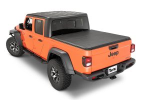 TACTIK 1133109 EZ-Hard Panel Tri-Fold with Vinyl Outer Layer Tonneau Cover for 20-25 Jeep Gladiator JT 12074-1100