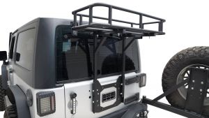Paramount Automotive Cargo Carrier Basket for 07-18 Jeep Wrangler JK, JKU 81-10111