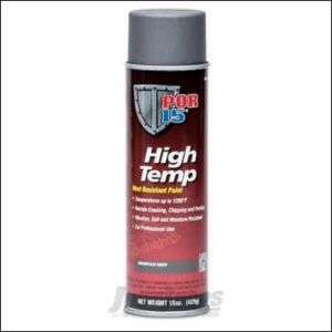 POR-15 High Temp Paint 15oz Spray Can In Manifold Gray 44218