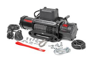 Rough Country Pro 12K Electric Winch With Synthetic Cable Rated For 12,000lbs. PRO12000S