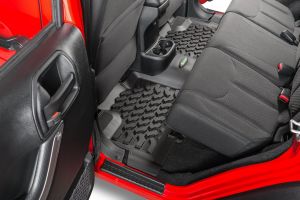 Quadratec Ultimate All Weather Floor Liners Rear for 07-13 Jeep Wrangler JK Unlimited 14257-0311
