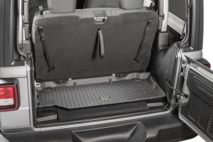 Quadratec Tru-Fit Rear Cargo Liner for 18+ Jeep Wrangler JL 2-Door 14259JL2-