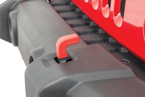 thumbnail image 2 of Jeep Wrangler JK JL Blue Front Bumper Tow Hook Protective Cover Pack Of 2 | X AUTOHAUX Aftermarket Branded | 3 Months Manufacturer Warranty | Bumper Cover 2 of 14
