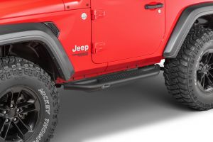 Quadratec QRC Side Armor with Step for 18+ Jeep Wrangler JL 2-Door 12004-3213