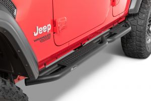 Quadratec QRC Side Armor with Step for 18-25 Jeep Wrangler JL Unlimited 4-Door 12004-3214