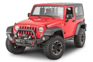 Quadratec Modular Winch Ready Front Bumper for 07-18 Jeep Wrangler JK, JKU 12057-0210