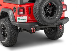 Quadratec Brute Strength Aluminum Rear Bumper for 18-25 Jeep Wrangler JL 12057-0262