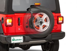 Quadratec 3rd Brake Light LED Ring for 18+ Jeep Wrangler JL, JLU