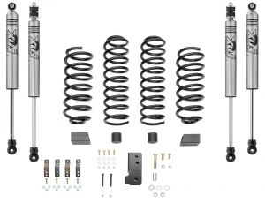 Quadratec 2.5” Coil Spring Suspension Kit with FOX IFP Mono-Tube Shocks for 07-18 Jeep Wrangler JK