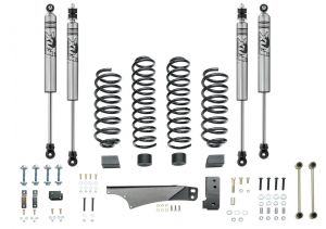 Quadratec 3.5” Coil Spring Suspension Kit with FOX IFP Mono-Tube Shocks for 07-18 Jeep Wrangler JK