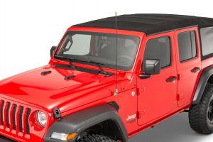 Quadratec JLJT-CBFMK Stainless Steel Fender Mount CB Antenna Kit for 18+ Jeep  Wrangler JL, JLU & Gladiator JT 