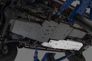 Quadratec Aluminum Modular Fuel Tank Skid Plate for 07-18 Jeep Wrangler Unlimited JK 12500-0216