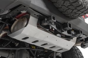 Quadratec Aluminum Modular Muffler Skid Plate for 07-18 Jeep Wrangler JK 12500-0217