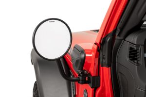 Quadratec Quick Release Mirrors - Round Head for 21-25 Jeep Wrangler Unlimited 4xe 13111-0510