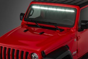 Quadratec Gen II Stealth LED Interior Mount 50” Light Bar 2-Piece for 18-24 Jeep Wrangler JL & Gladiator JT 97109-1138-