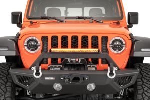 Quadratec STEALTH Slimline Light Bar with Amber & White DRL 97109-1155-