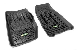 Quadratec Ultimate All Weather Front Floor Liners for 84-01 Jeep Cherokee XJ 14254-7001