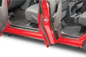 Quadratec Front & Rear Entry Guards for 07-18 Jeep Wrangler Unlimited JK 4 Door 13113-5001