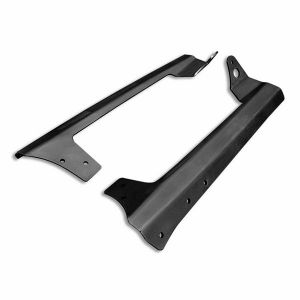 Quake LED Upper Windshield Light Bar Brackets for 97-06 Jeep Wrangler TJ QBJ388
